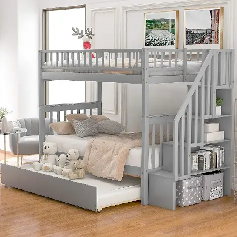 Staircase Ladder Bunk Bed