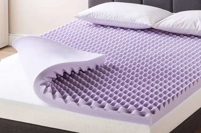 egg carton mattress topper twin