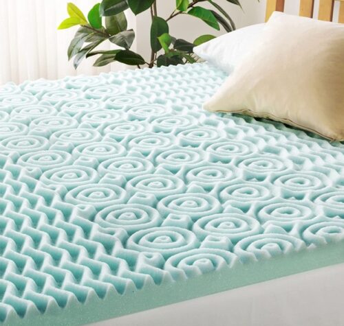 5-Zone Memory Foam Mattress Topper