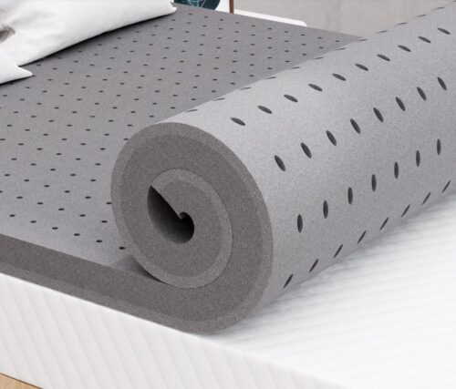 Bamboo Charcoal Memory Foam Mattress Topper