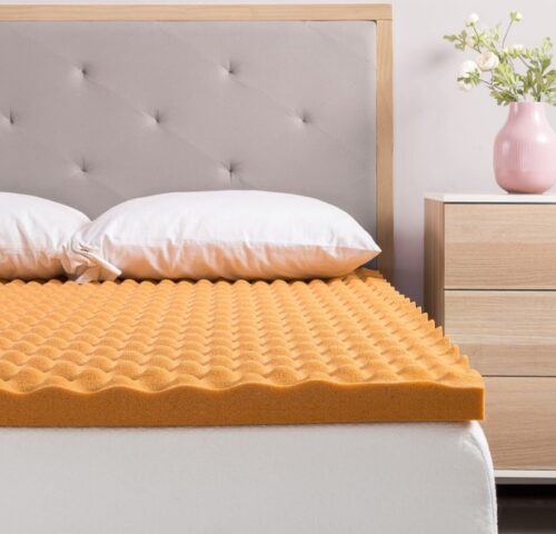 Copper-Infused Memory Foam Mattress Topper