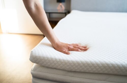 Reversible Memory Foam Mattress Topper