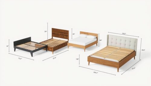 Bed Frame Sizes and Dimensions Guide