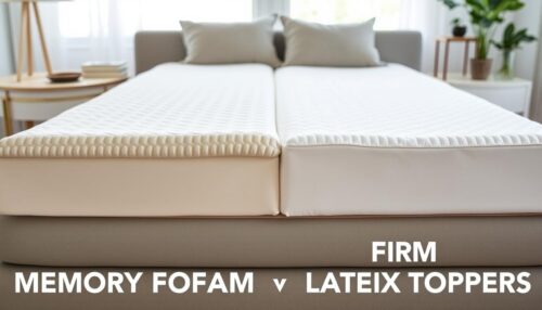 Memory Foam vs Latex Topper