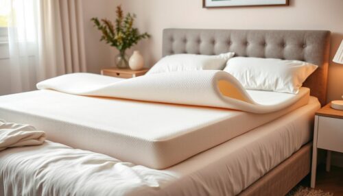 Memory foam mattress topper expansion