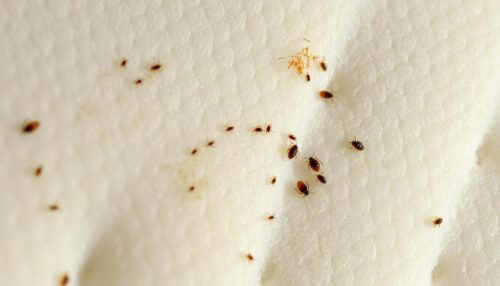 Signs of bed bugs in mattress topper