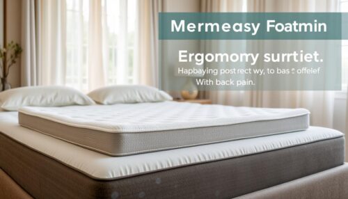 are memory foam mattress topper good for bad back