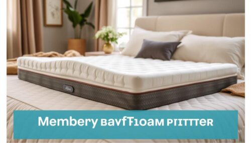 best memory foam mattress topper for back pain