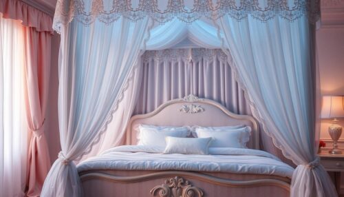 canopy bed curtain styles