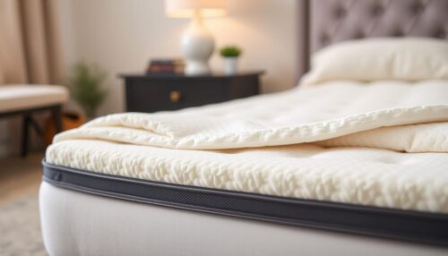 does memory foam mattress topper have fiberglass