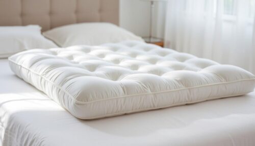 down alternative mattress topper