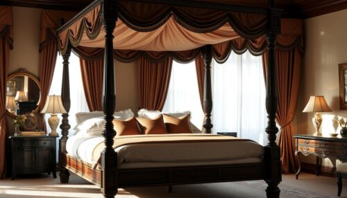 four-poster bed frames