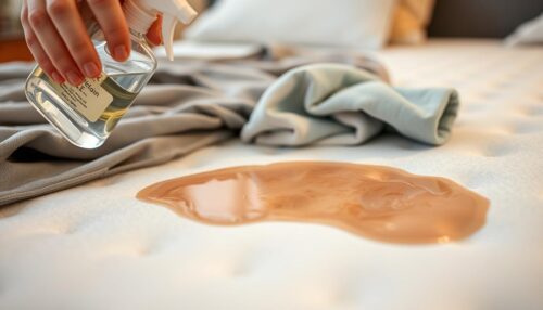 how to clean vomit memory foam mattress topper