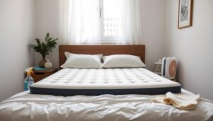 how to get urine out of memory foam mattress topper