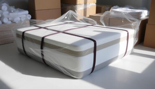 how to pack memory foam mattress topper