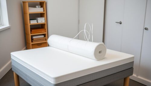 how to repackage memory foam mattress topper