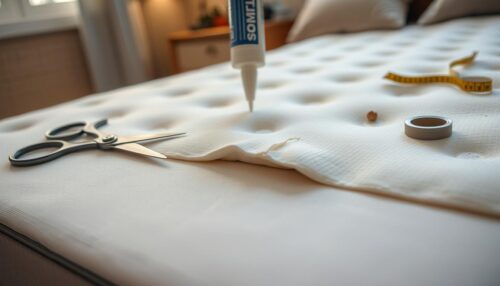 how to repair memory foam mattress topper