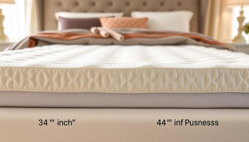 is 3 or 4-inch memory foam mattress topper better