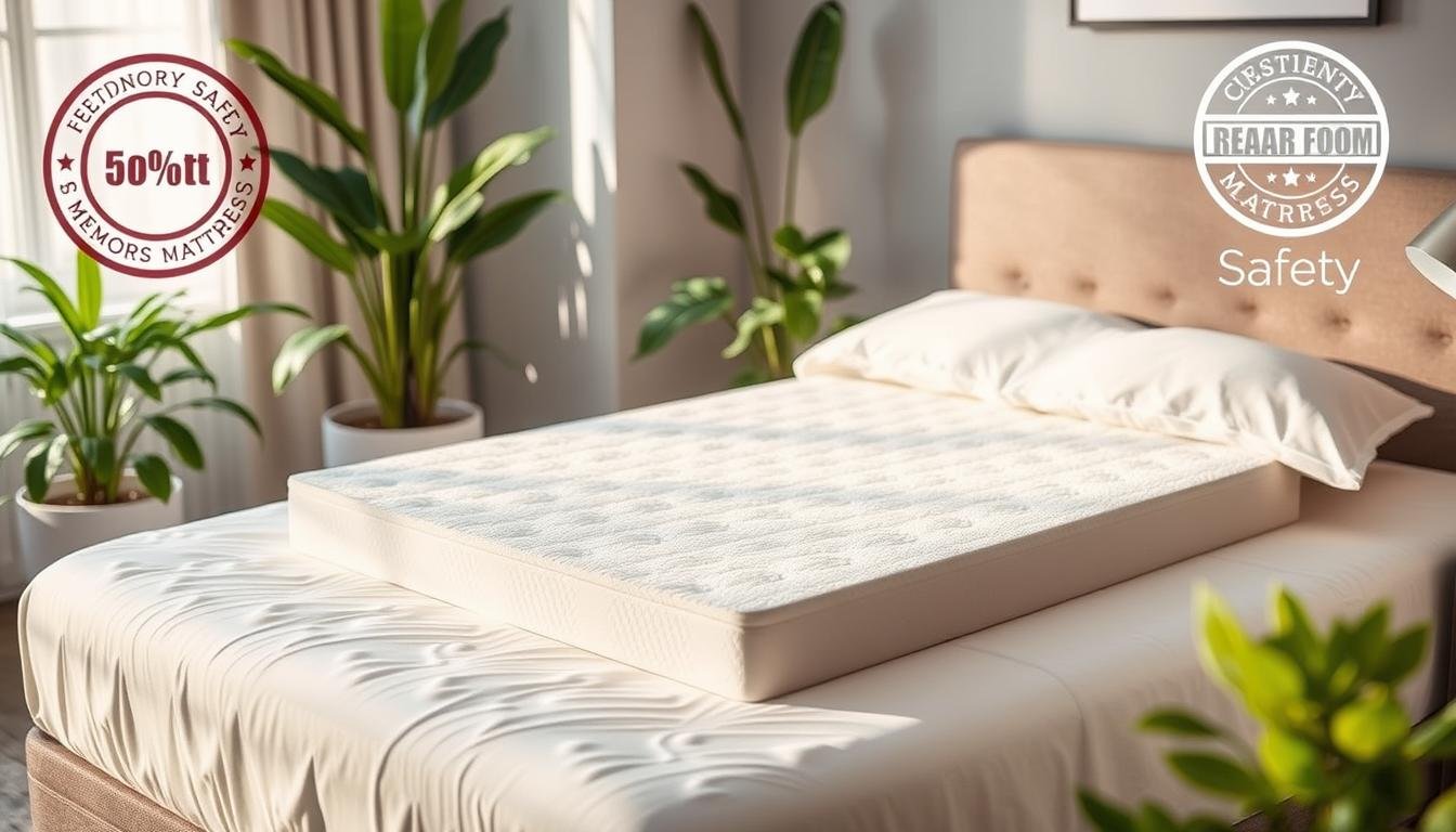 are memory foam mattress toppers toxic