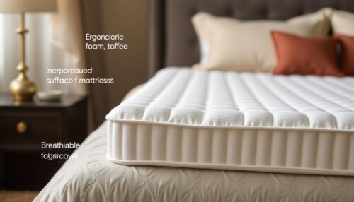 memory foam mattress topper features