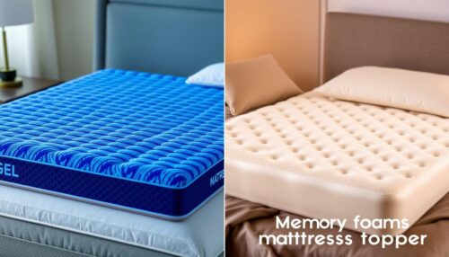 what is better gel or memory foam mattress topper