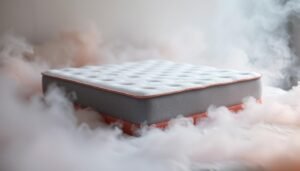 why does memory foam mattress topper smell