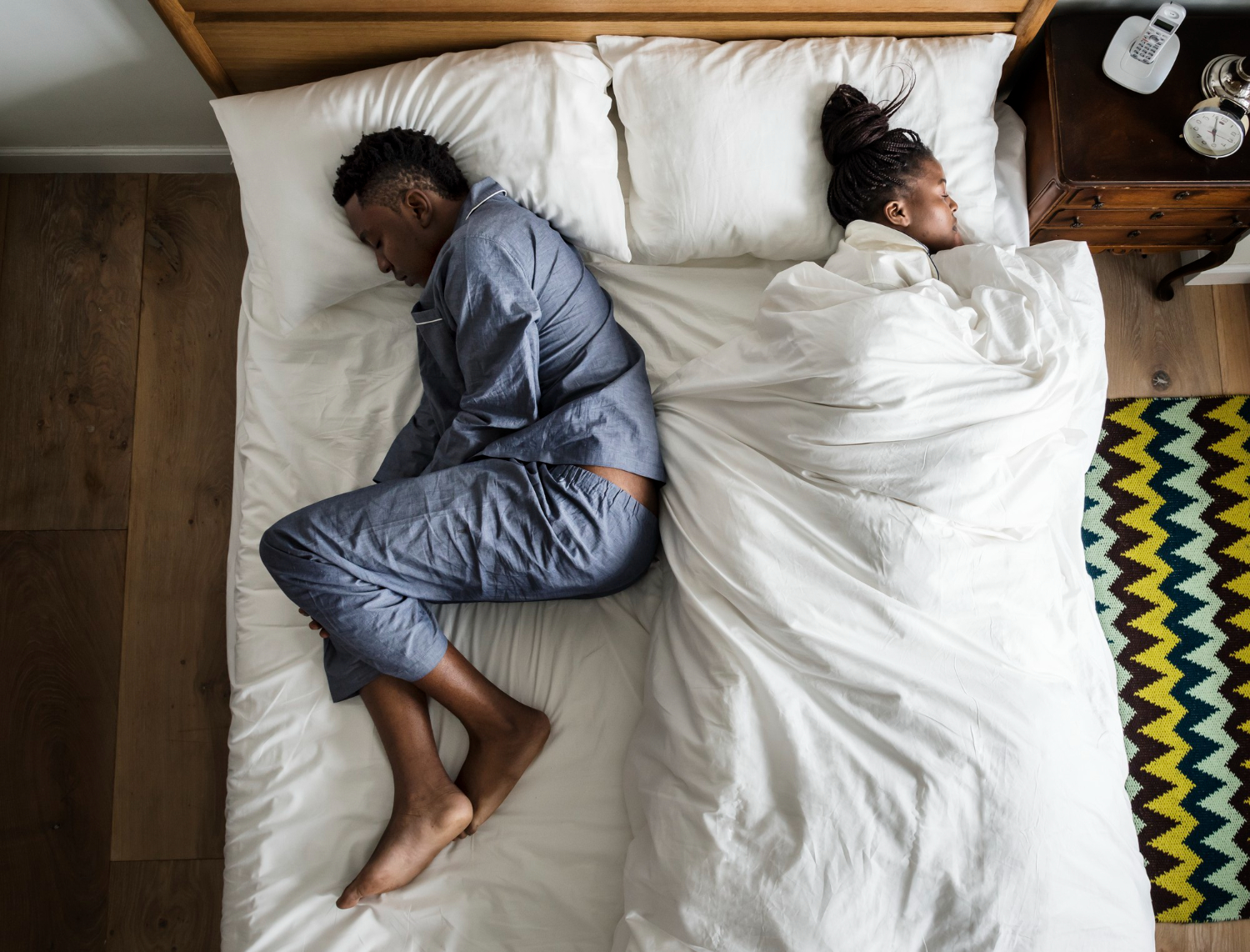 couple sleeping