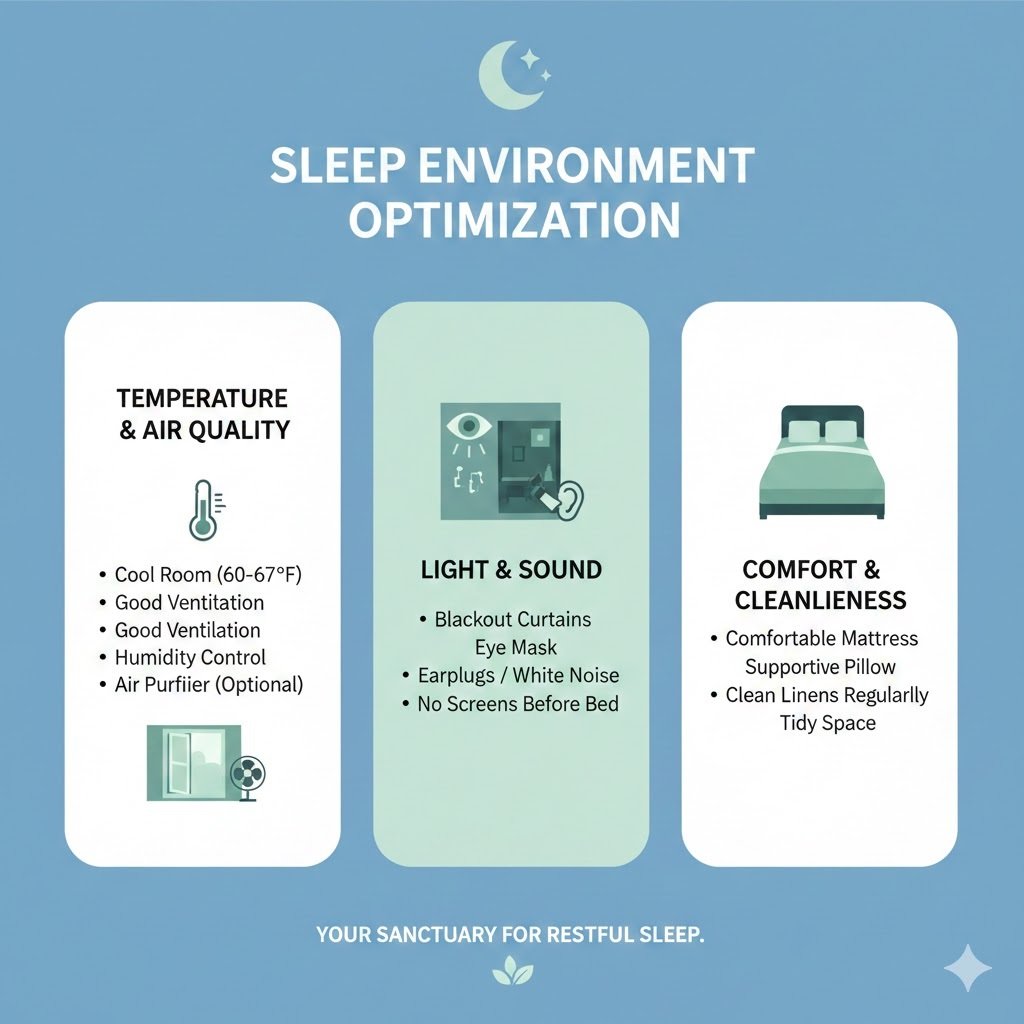 Sleep environment optimization