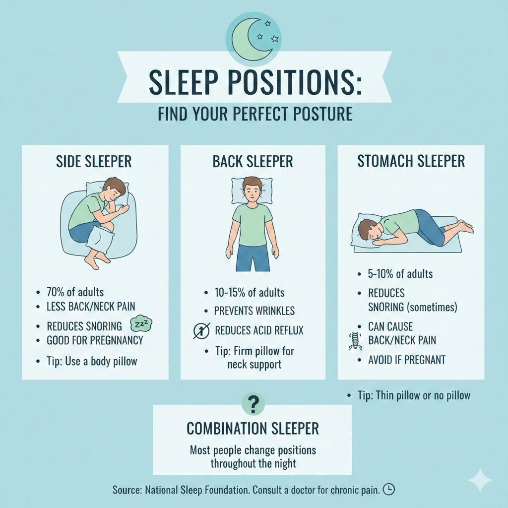 Sleep positions guide